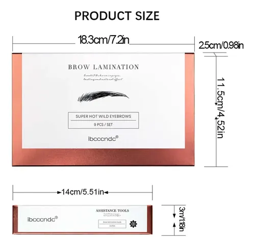 Cw.nuevo Kit De Planchado De Cejas Quick Styling Professiona