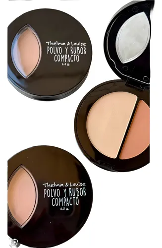 Rubor Compacto Mely Rodtro En Polvo 15 G