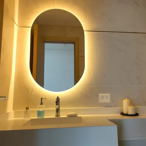 Espejo Led A Medida Hasta 2.5 Metros Con Toda La Tecnologia