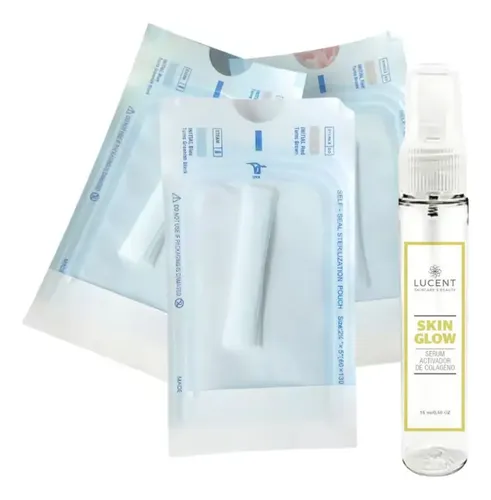 Tiras De Colageno X 36 U Reabsorbibles + Spray Activador Tipo De Piel Todo Tipo De Piel