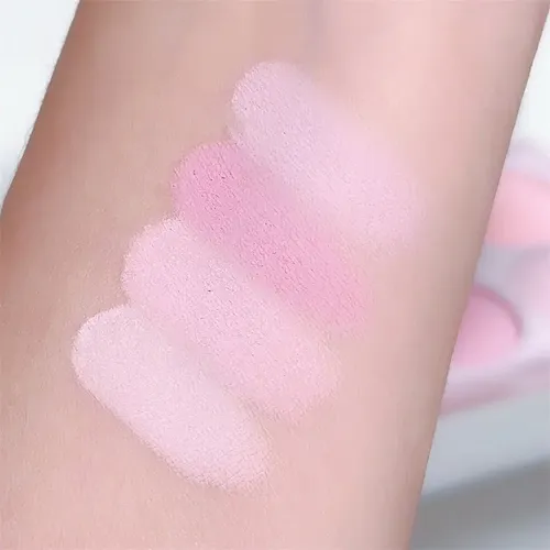 Paleta 4 En 1 Contorno Rubor Mate Satinado Iluminador