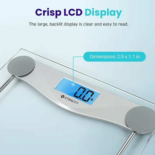 Etekcity, Báscula Digital Para Baño Con Peso Corporal.