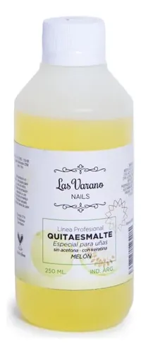 Quitaesmalte Las Varano Nails Sin Acetona Keratina 1000ml