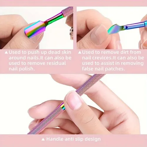Tijera Para Cortar Uñas, Cortador De Doble Cabezal,kit Juego