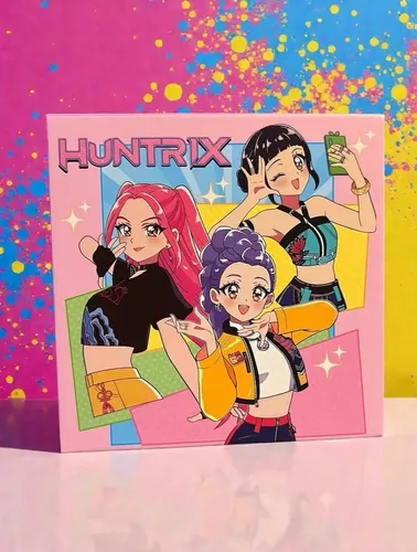 Paleta De Sombras Guerreras K-pophuntrix Maquillaje