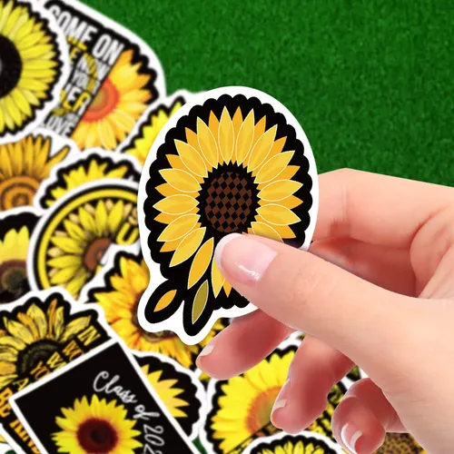 50pcs Girasol 2 Stickers Pack