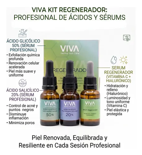 Facial Regenerador Glicólico/salicílico/regenerador