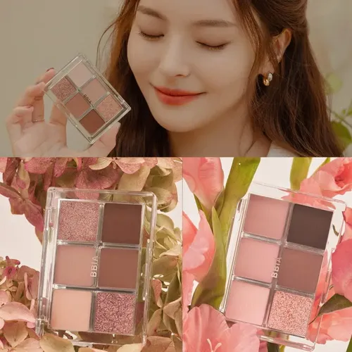 Paleta De Sombras Bbia 02 Mood Blush, 10 Colores, Vegana