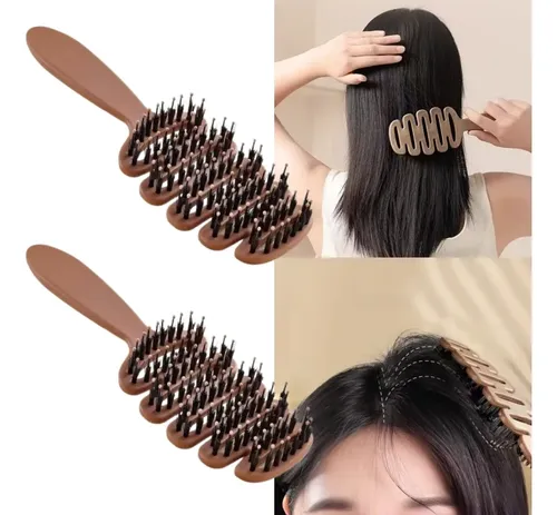 Crea Un Cabello Esponjoso Y Duradero Con El Peine Ribs Pine