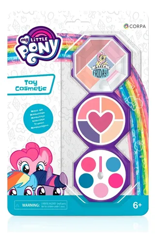 Set Maquillaje Infantil Pupa Octogonal Triple My Little Pony