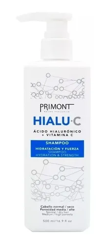 Shampoo Hidratación Con Acido Hialuronico Primont 500ml