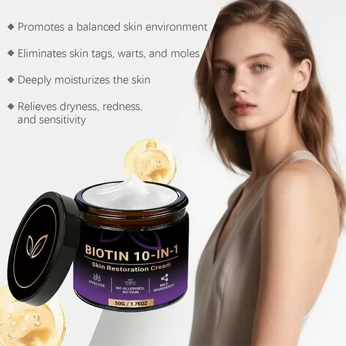 10 In 1 Skin Restoration Cream, Biotin 10 In 1 Cream For