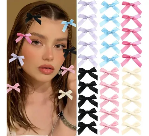 30 Mariposas Con Clip Y Pelo Para Niña Bebé, Cinta Y Broches