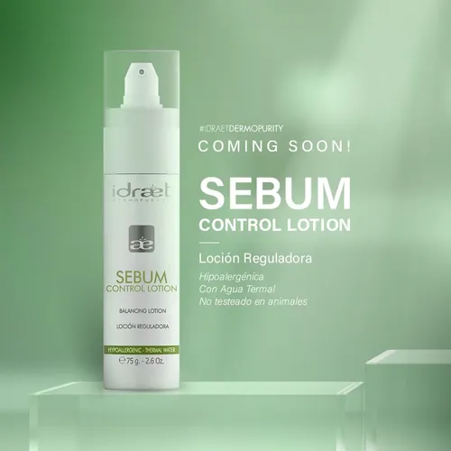 Idraet Acne Piel Grasa Sebum Control Locion Reguladora Poros 75ml