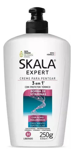 Combo Bomba De Vitamina Completo Sh + Ac + Masc + Crem Skala