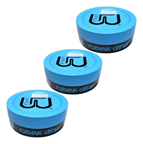 Level 3 Forming Cream X3 Unid Pomada Cera Para Cabello 150gr