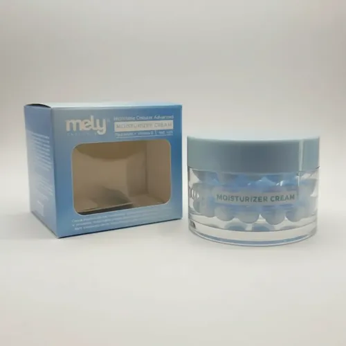 Crema Facial Mely Hidratante Cápsulas Ácido Hialurónico New