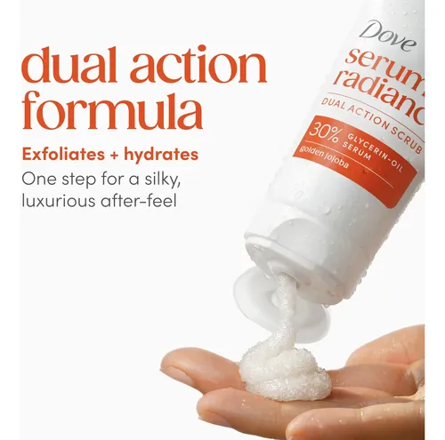 Exfoliante Corporal Dove 241 G De Aceite De Glicerina Y Acei