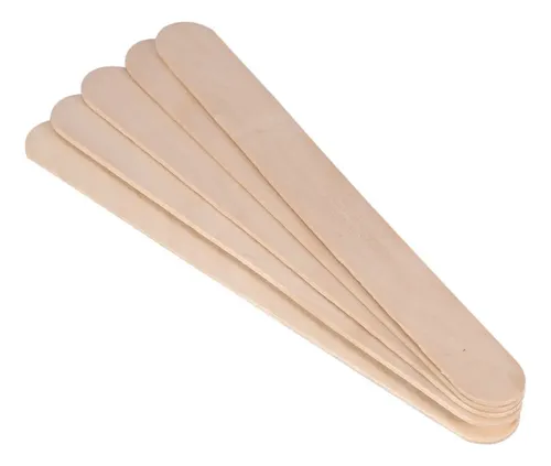 Aplicador De Cera, 100 Unidades, Espátula Desechable De Made