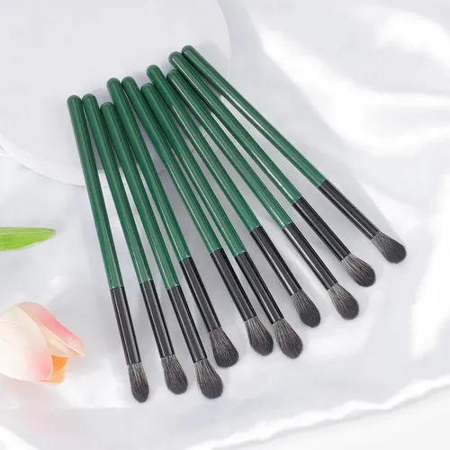 Set De 2 Pinceles Con Tubo Redondo Para Resaltar Llamas