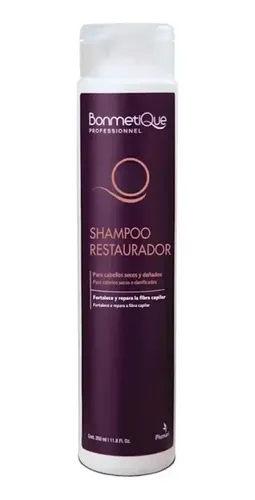 Shampoo Restaurador Dañados Secos Keratina Bonmetique 350ml
