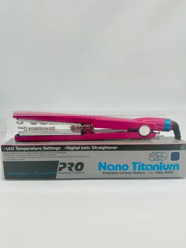 Planchita De Pelo Nano Titanium 250° 5 Niveles