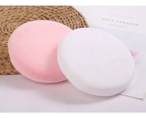 130mm Large Fluffy Powder Puff Reusable Setting Makeup 6 Pcs
