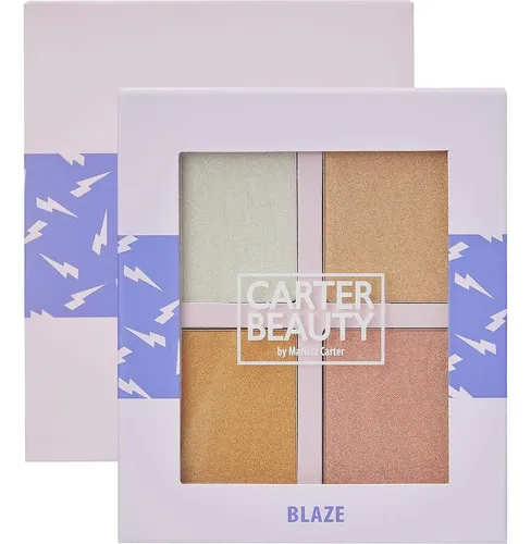 Carter Beauty Blaze Paleta Iluminadores Mini