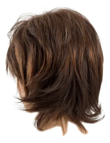 Pelucas Y Flequillo De Cosplay De Pelo Humano De Capas