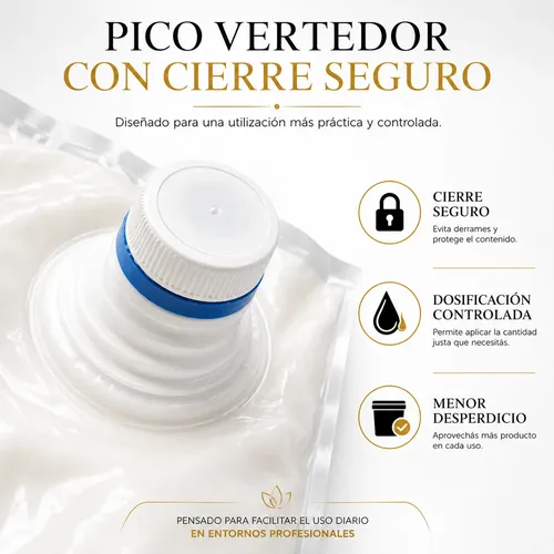 Crema Base Neutra Sachet 5kg Hidratante Hidrosoluble Masajes