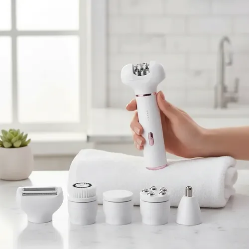 Depiladora Afeitadora Eléctrica Recargable 6 En 1