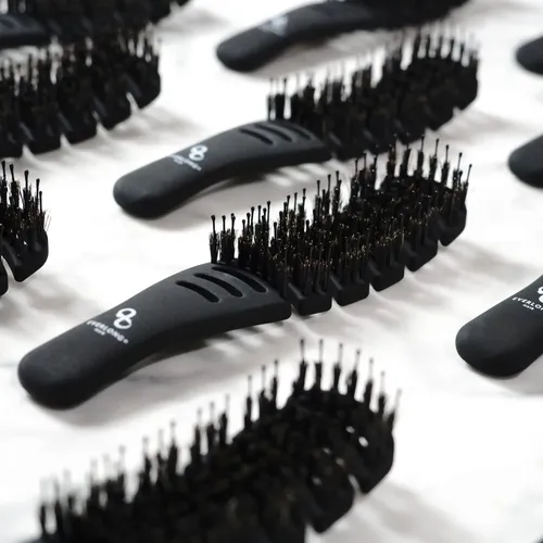Cepillo Flex Boar Bristle Everlong Para Desenredar El Cabell