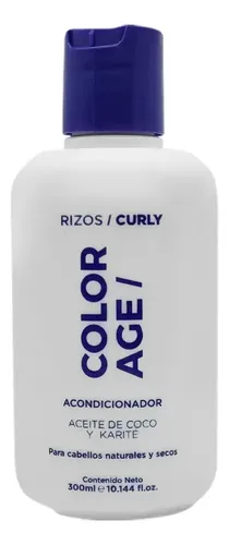 Color Age Rizos Shampoo + Acond. + Máscara + Cepillo