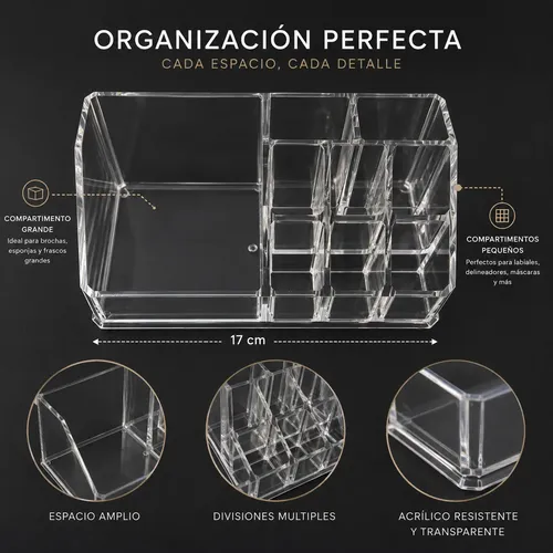 Organizador Acrílico De Maquillajes