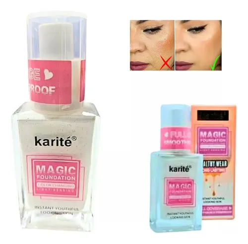 Base De Maquillaje Magica Cambia Color Contacto Con La Piel