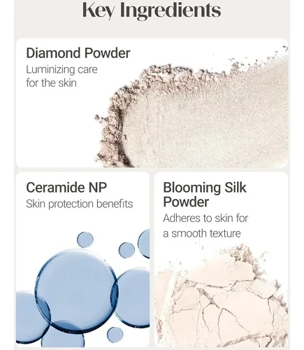 Polvo Compacto Iluminador Con Perlas Coreano Marca