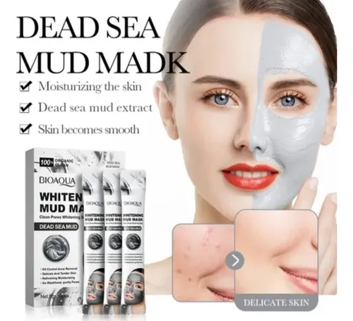 Set 10 Mascarillas Bioaqua Limpiadoras 80ml Piel Grasa