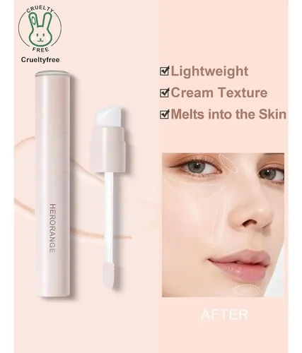 Corrector Iluminador Líquido Maquillaje Okerker #01