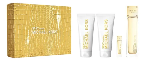 Perfume Mujer Michael Kors Sexy Amber Edp 100ml Set