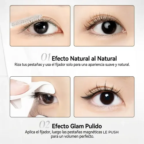 X2 Gel Transparente Pestañas Y Cejas Efecto Lifting-le Push
