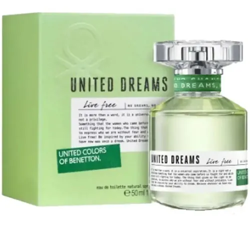 Benetton Live Free Mujer Perfume X 50ml Edt