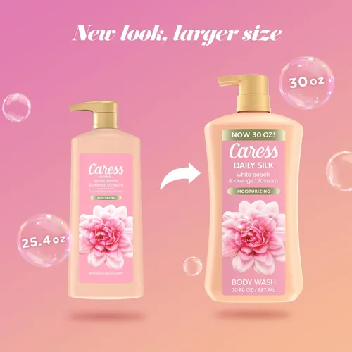 Gel De Baño Caress Daily Silk White Peach & Orange Blossom 9
