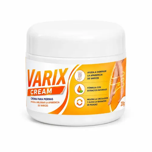 Crema Varices Fórmula Herbal Piernas Estrías Varices 20g