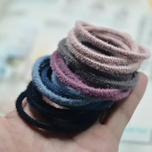 Banda Elástica Para El Cabello Cinta Suave 5mm 20 Piezas /