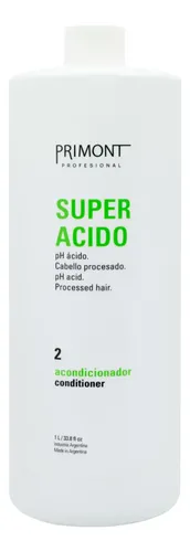 Primont Super Ácido Kit Shampoo + Acondicionador 1l Local