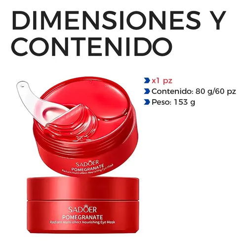 Parches Hidrogel Sadoer Elimina Ojeras Contorno Pf08qb04