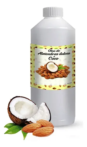 Oleo Para Masajes De Aceite De Almendras Y Coco 500ml Caba