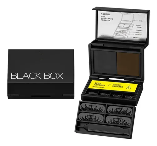 Sello Negro #kit Para Maquillaje De Ojos/