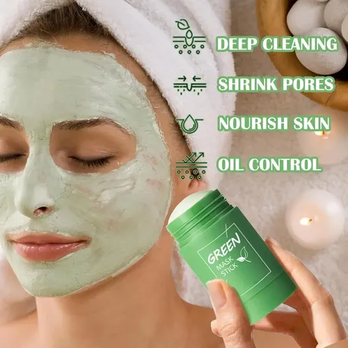 Barra De Arcilla 4 Pzas Para Rostro, Mascarilla Y Acné