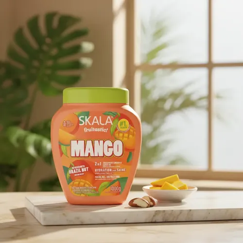 Mascara Skala Mango 2 En 1 Hidratación Brillo Vegan 1000g